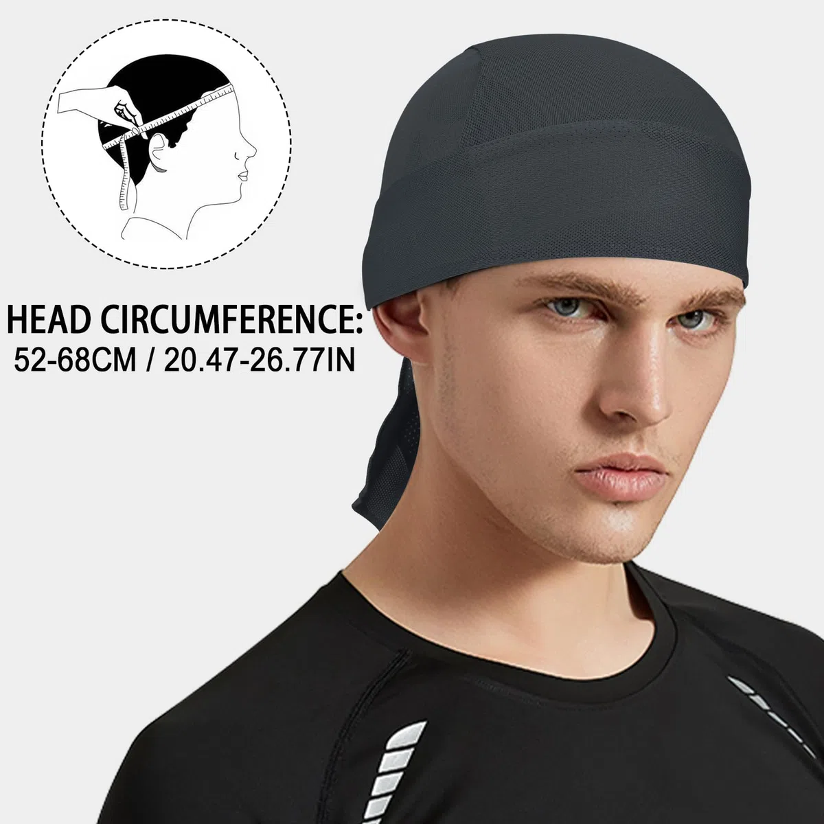 GXCROR Gorro bandana para bicicleta, transpirable, absorbe el sudor