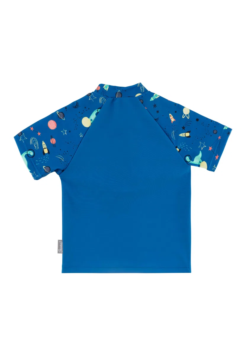 Sterntaler Badeshirt Kurzarm Weltraum Juego de Camisa para Nadar Bebé-Niños