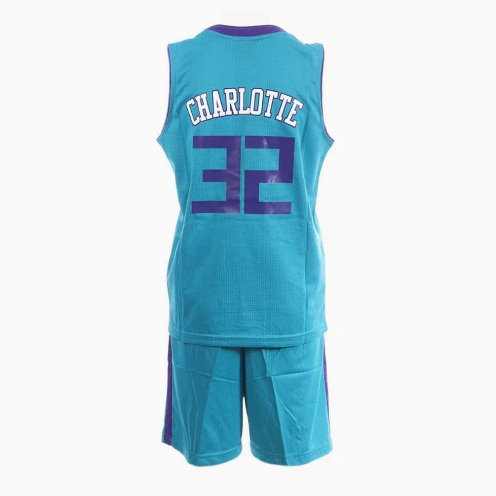 Charlotte - Juego de baloncesto, color azul y blanco
