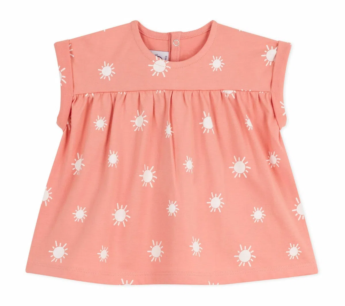 Petit Bateau Blusa de Manga Corta para Bebés