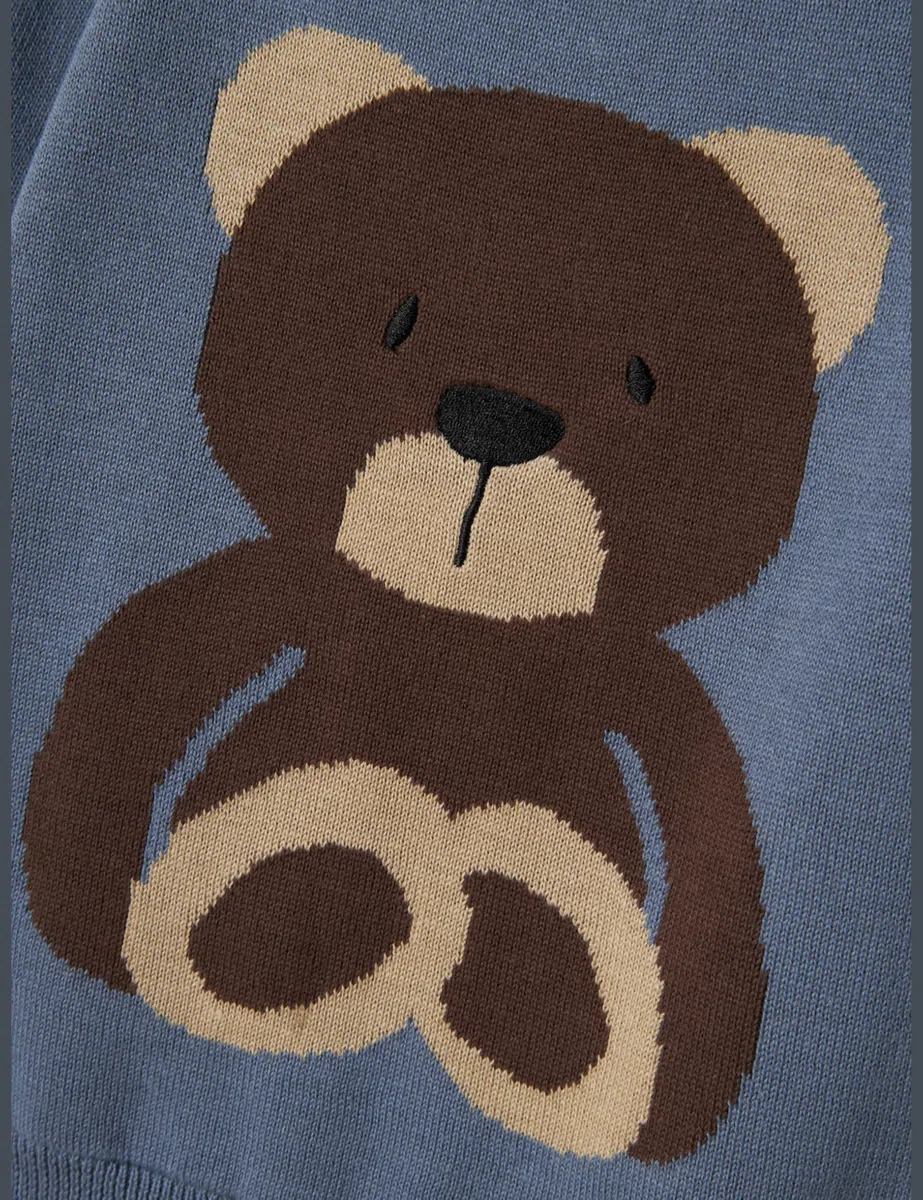 NAME IT Nbmrosol LS Knit Jersey de Punto para Bebés