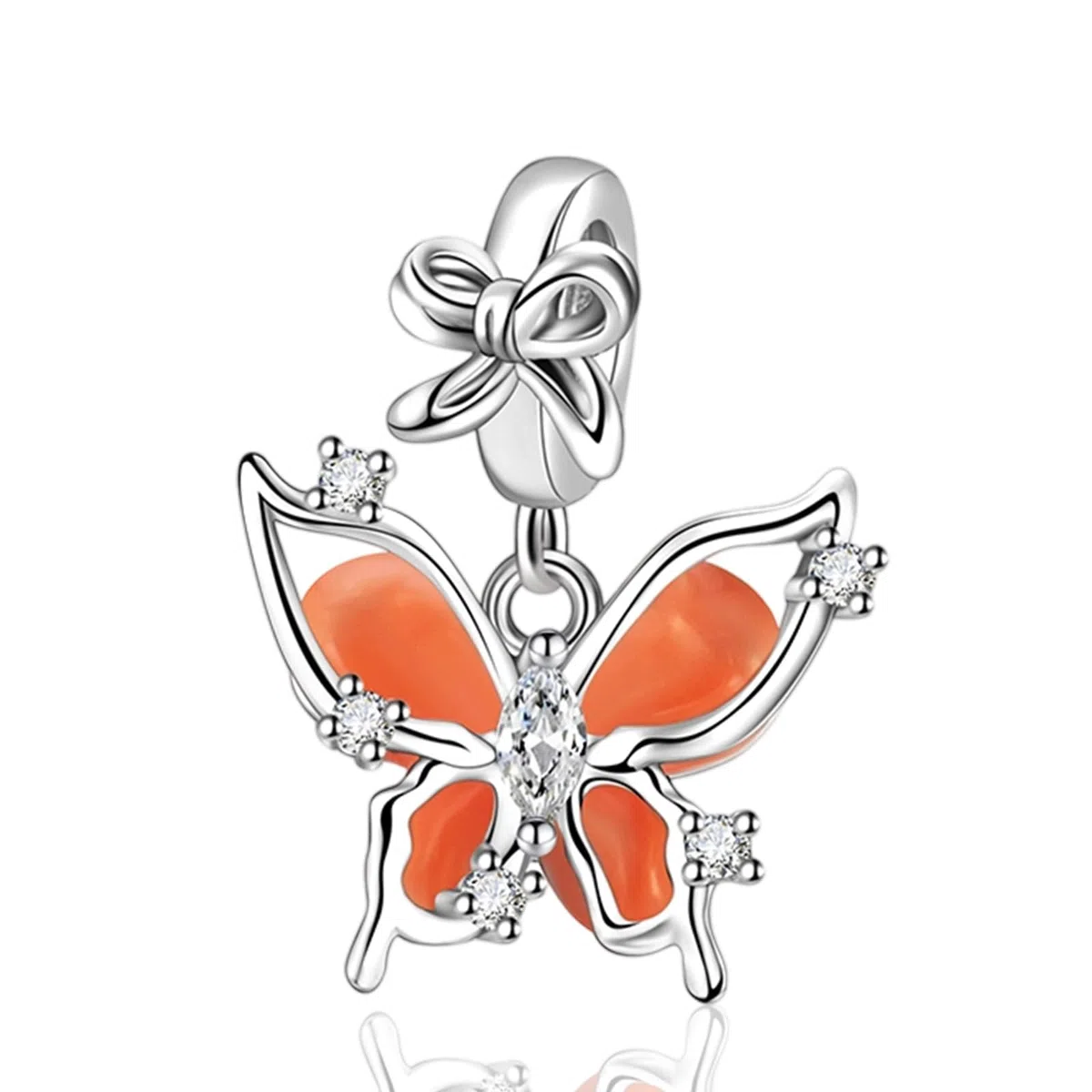 Abalorio de Plata de Ley 925 para Mujer, Pulsera, Collar, Caja de Regalo de Amor con corazón, Vela de Pastel Rosa, Globo aerostático de Feliz cumpleaños