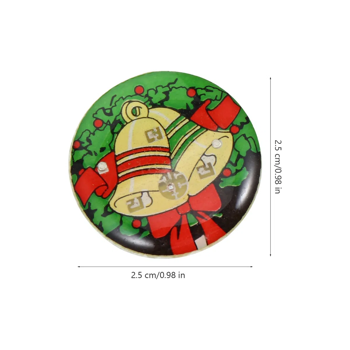 Toddmomy 25 Broches de Navidad Led Luminosos Pin de Broche Regalo para Niños (Estilo Aleatorio)