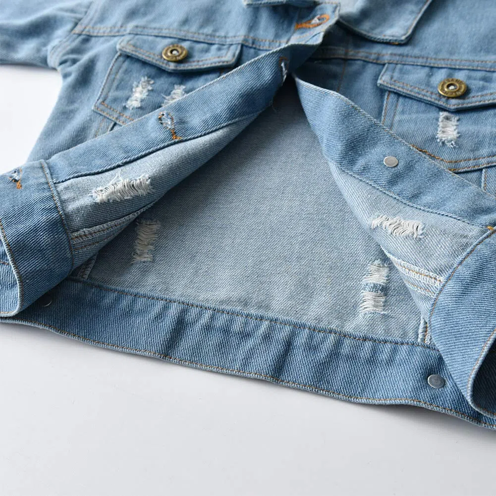FYMNSI Bebé Niño Niña Chaquetas Vaquera con Capucha Abrigos para Infantil Moda Denim Jacket de Manga Larga Ropa de Mezclilla Jacket Primavera Otoño Casual Outwear