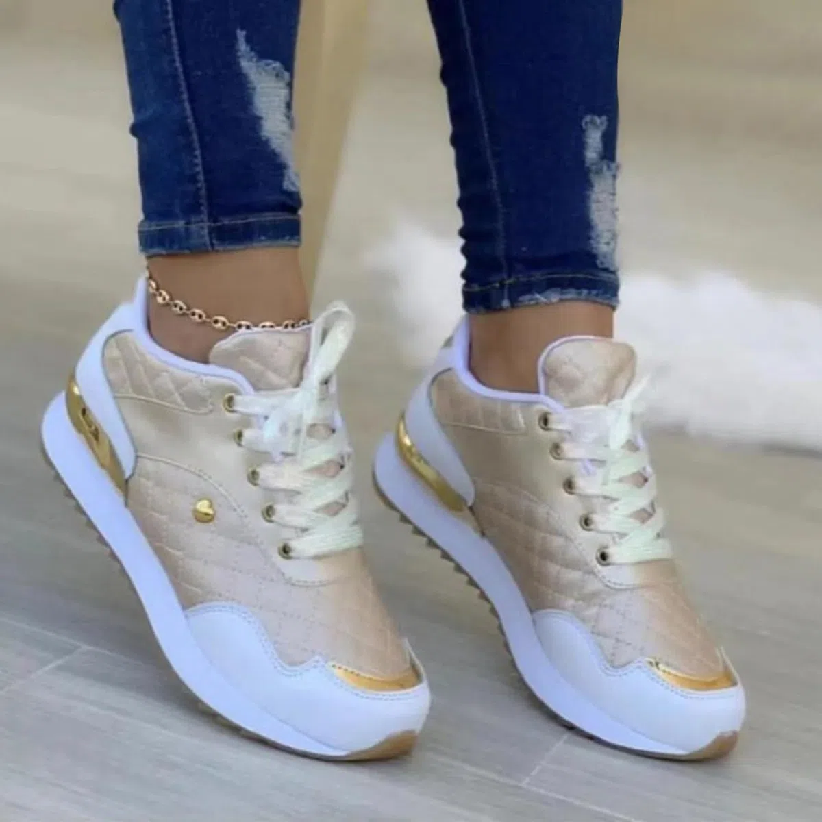 Tenis de deporte para mujer, talla 11, transpirables, a juego, casuales, para correr, fútbol, para mujer