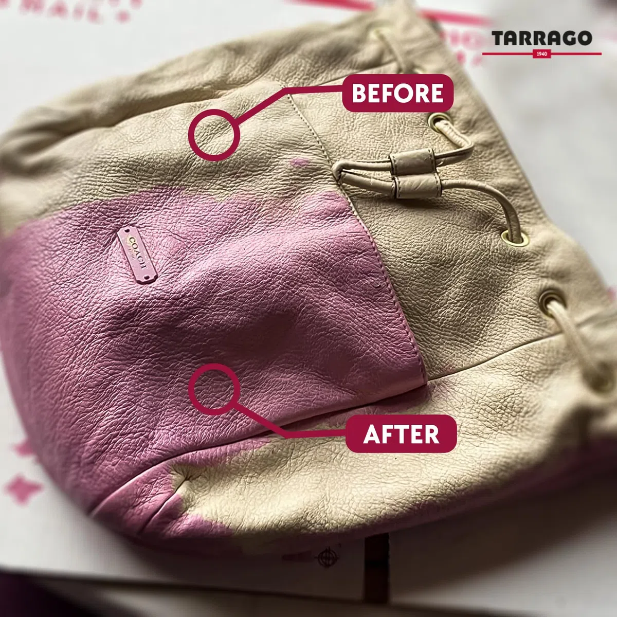Tarrago | Quick Color 25 ml | Tinte Reparador para Cuero (Verde Oscuro 33)