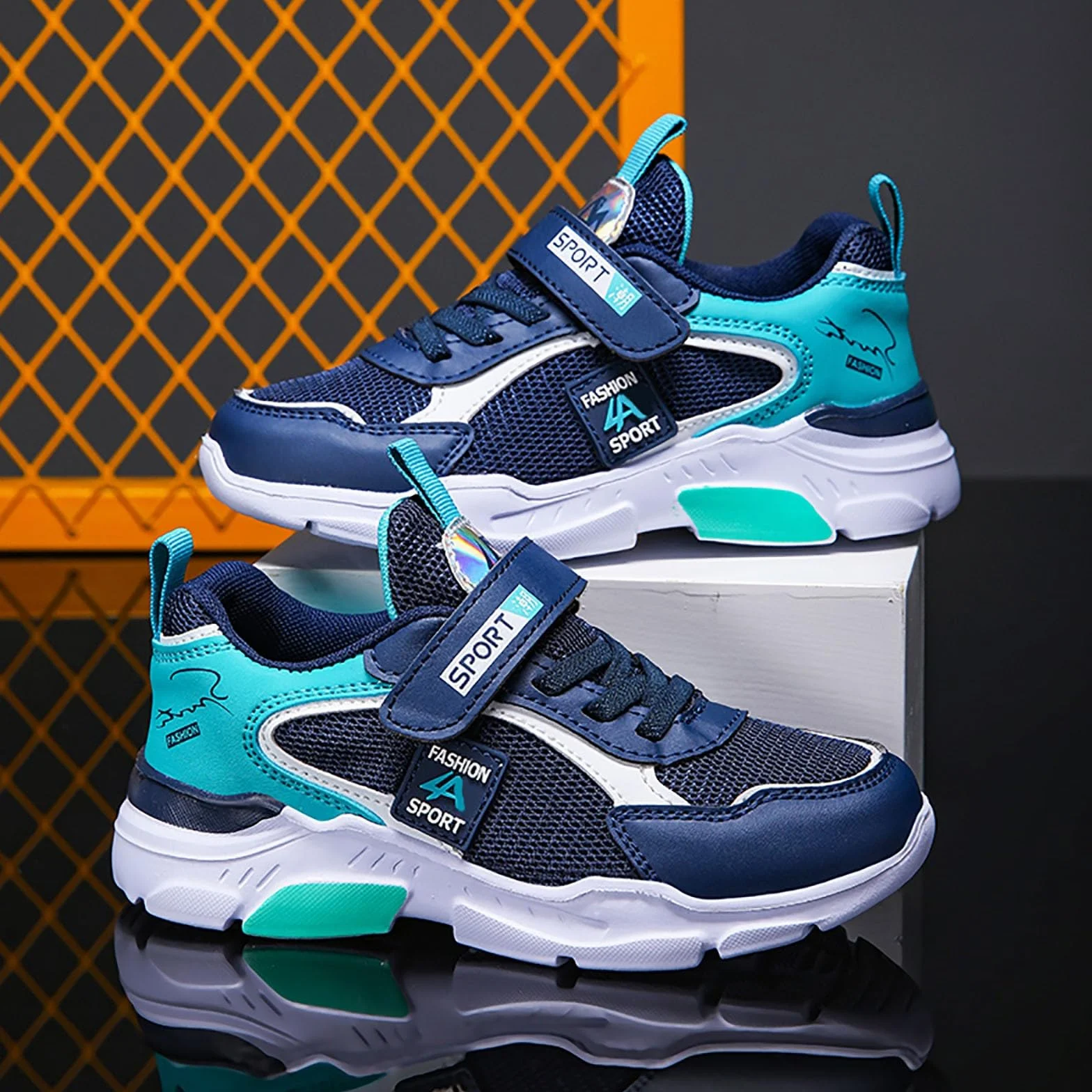 Generisch Zapatos 38 Niños Zapatos Tenis Athletic Running Caminar Zapatillas ligeras para niños pequeños/grandes