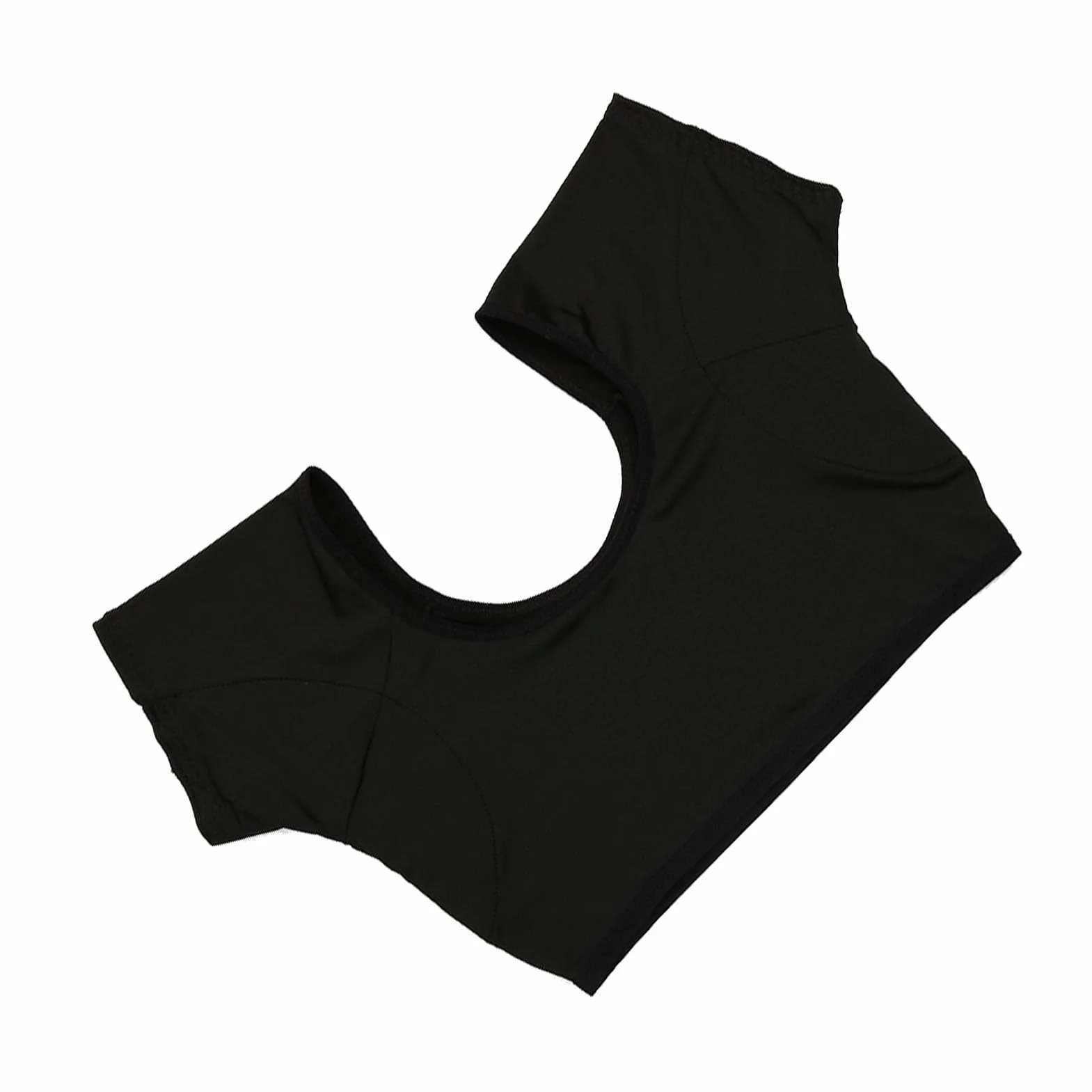 Chaleco de sudor para axilas, manga corta, absorción de sudor, diseño lavable, chaleco de sudor para mujeres y niñas