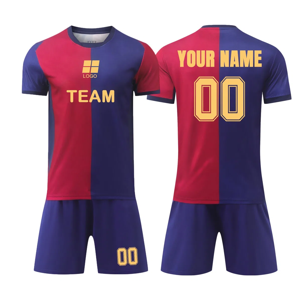 Barca Camisetas de Fútbol Personalizadas para Hombres y Mujeres Camiseta de Fútbol de Casa/Visitante con Nombre y Número Ropa Futbol Niño Infantil/Adulto Replica Oficial con Licencia Oficial