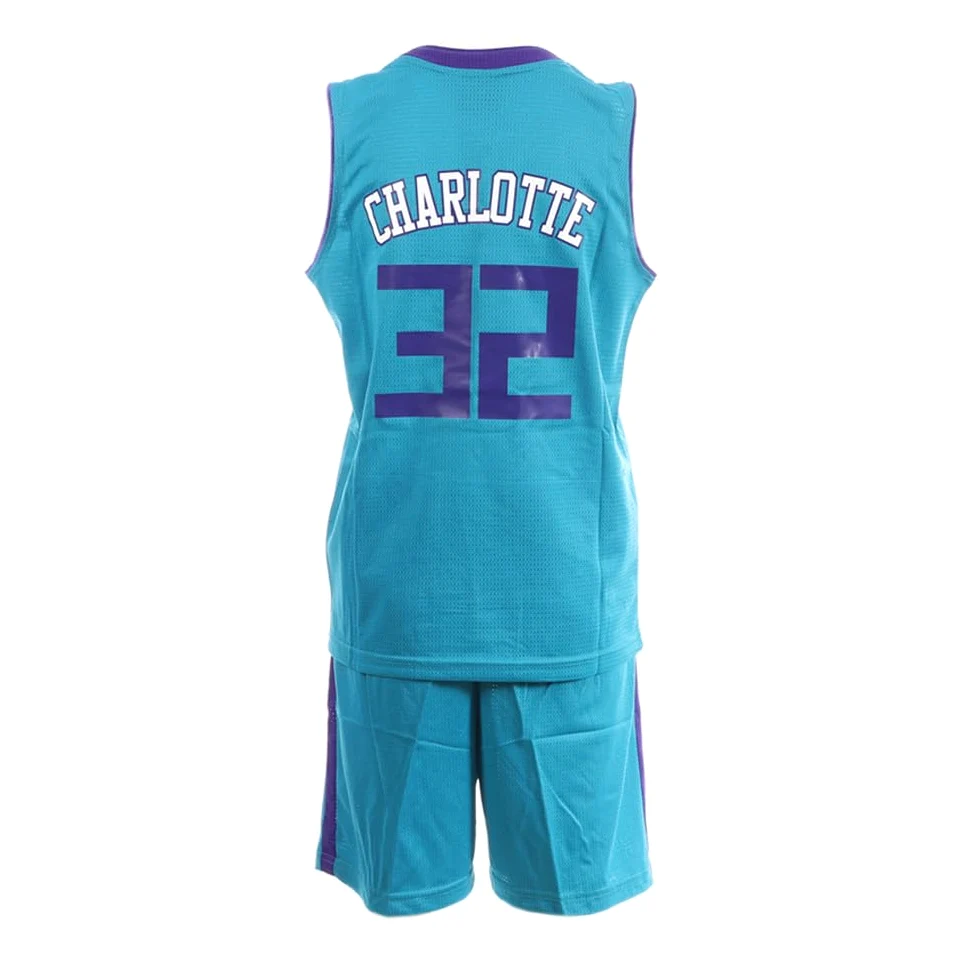 Charlotte - Juego de baloncesto, color azul y blanco