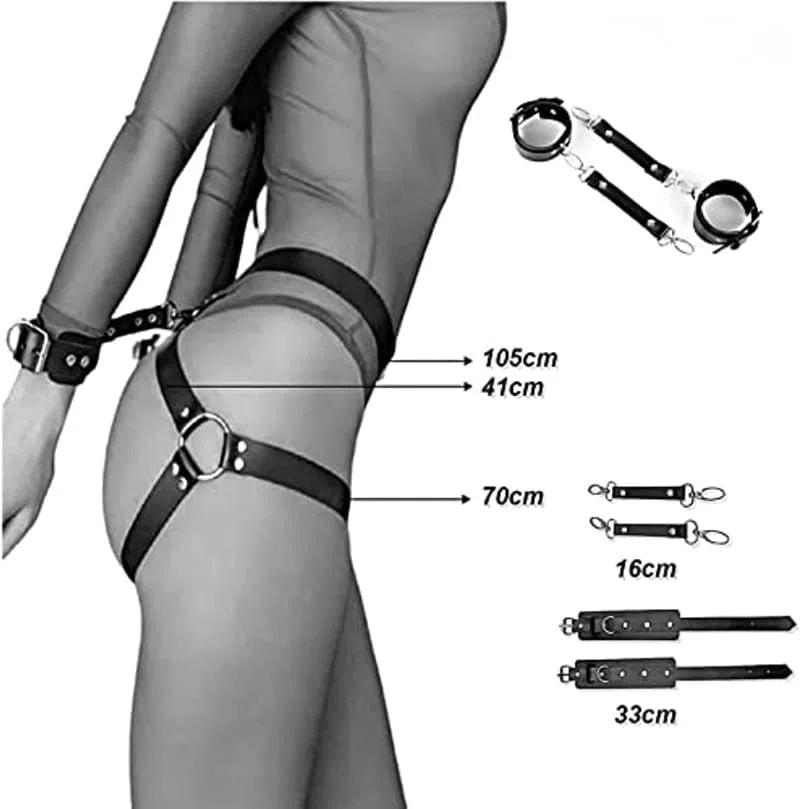 Y7D22W - Juego de yoga y cosplay, con liguero y mecanismo ajustable para mujer