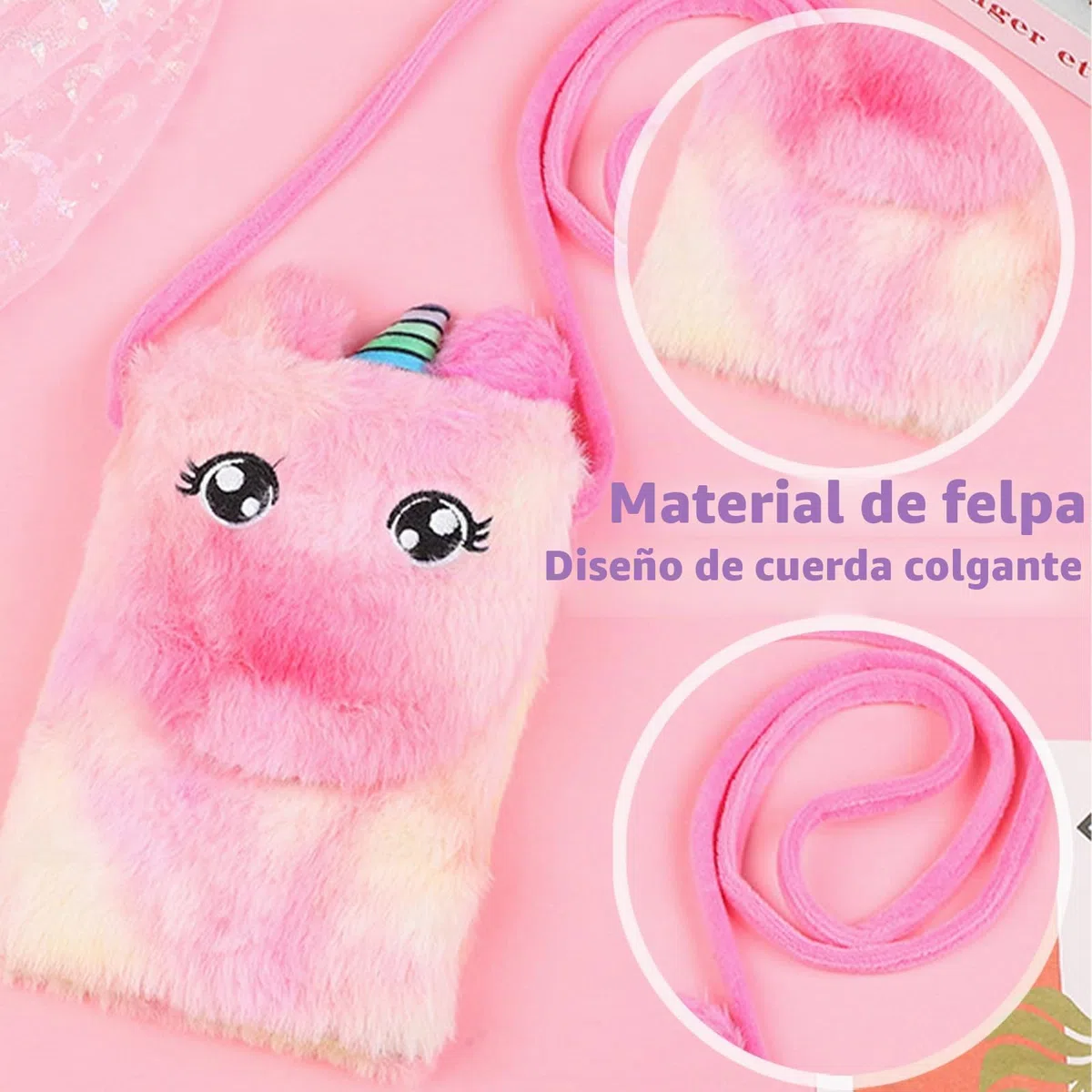 Juego de 10 bolsos de unicornio para niñas, bolso de mano de unicornio, juego de joyas para cumpleaños, Pascua, carnaval, regalo para niñas 2, 3, 4, 5, 6, 7 años