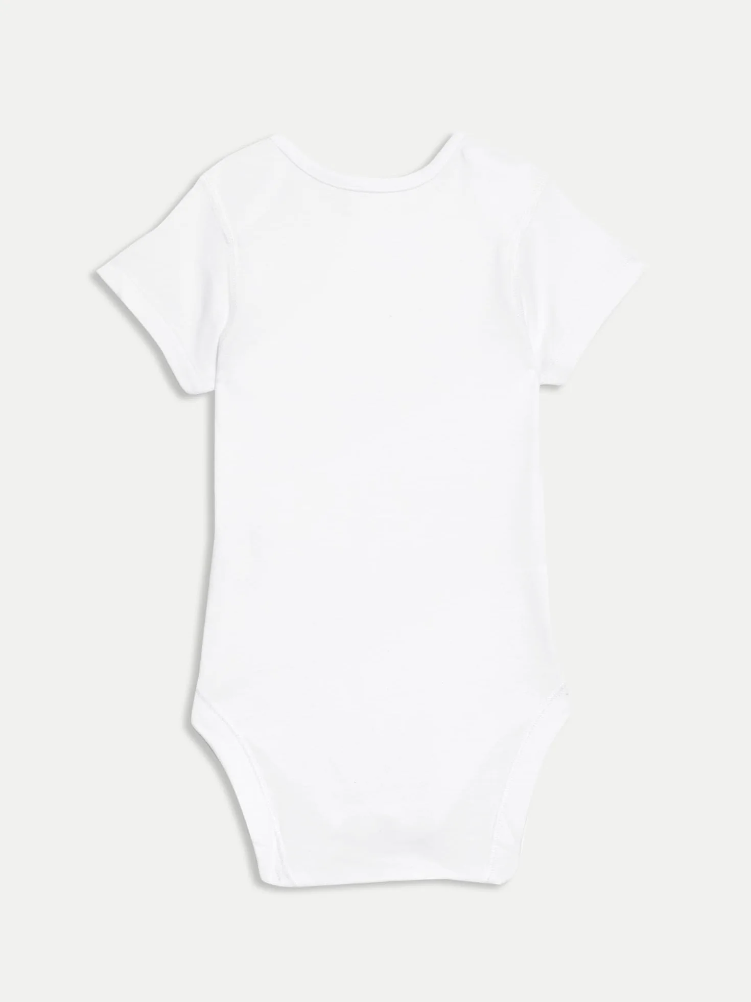 Marks & Spencer Bodies de Manga Corta para Bebé Pack de 7, 100% Algodón Puro, Ajuste Normal