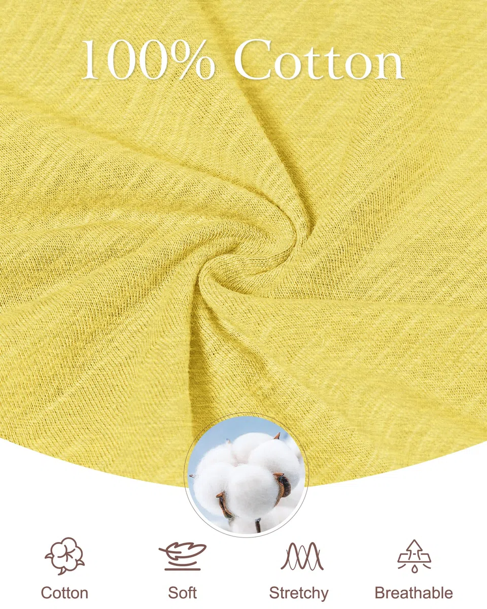 Camiseta de verano de algodón para niños, cuello redondo, botones sólidos, manga corta, bolsillo, casual, para niños, para uso diario
