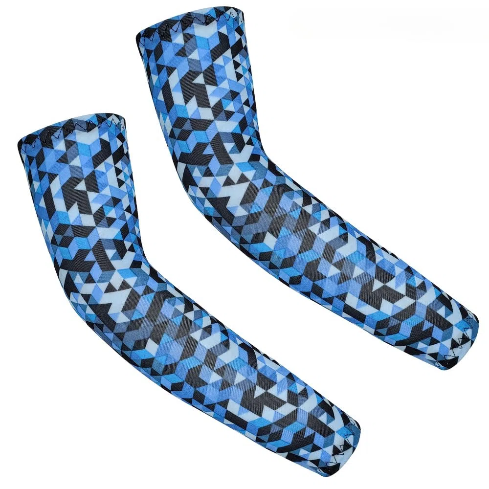 3 pares de calentadores de brazo para niños de 3 a 15 años, protección solar UV, protección solar de enfriamiento, cubierta de compresión para brazos, mangas unisex, para niños, niñas