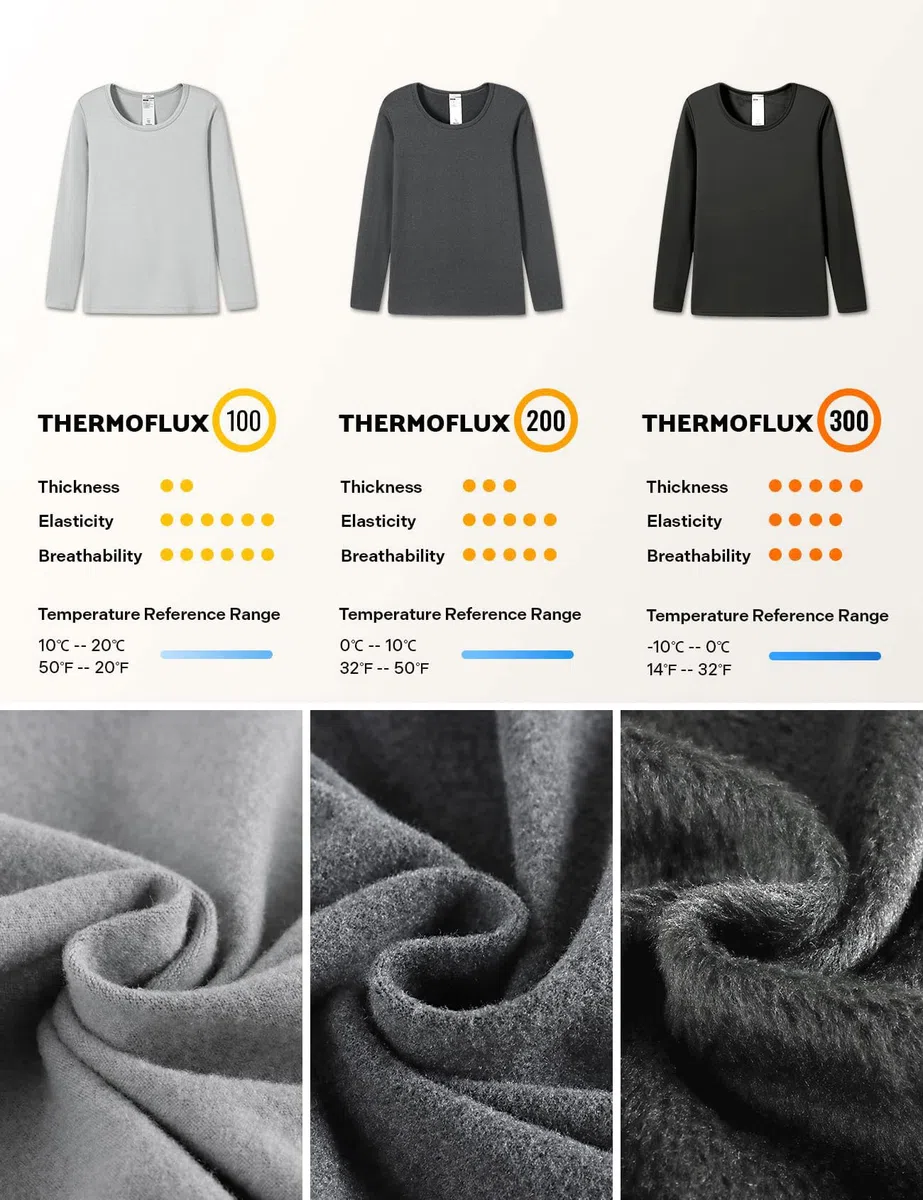 LAPASA Camiseta Termica Manga Larga Mujer (Pack de 1 & 2) Extra Cálido Camisa Interior Thermal Top Baselayer Frío Extremo Elastico Montaña Esqui Deporte Invierno L15/L39/L42