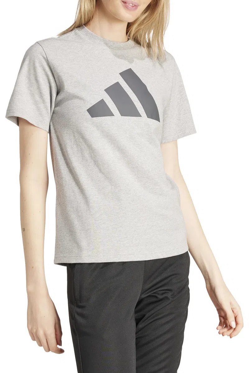 adidas Camiseta de entrenamiento de 3 rayas para mujer