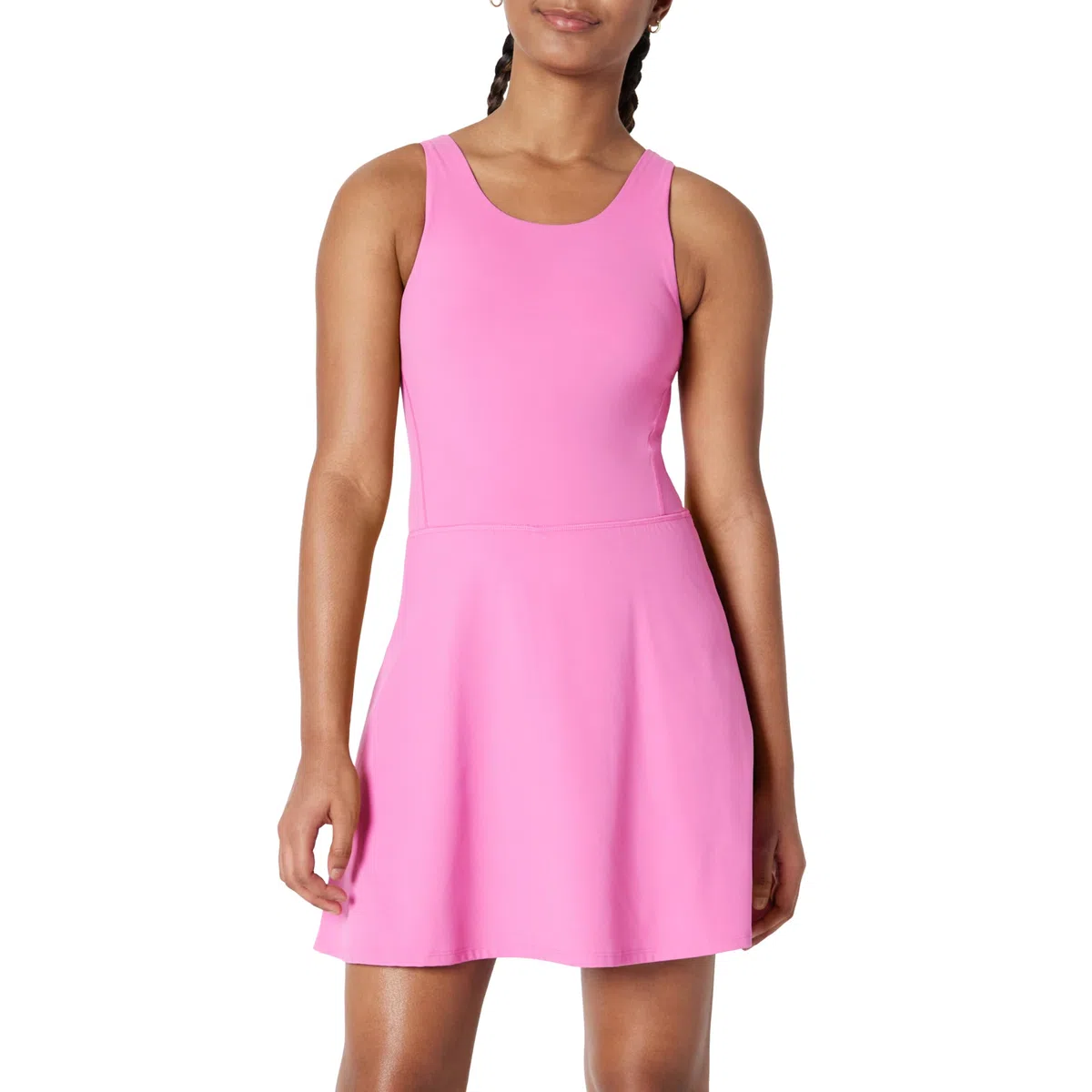 Amazon Essentials Vestido de Tenis Deportivo de FormFlex Supersuave, con Bodi, Sujetador y Pantalones Cortos Incorporados Niñas