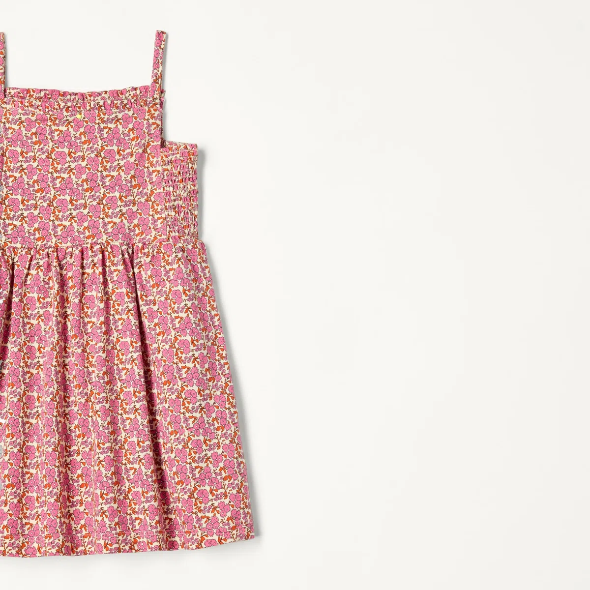 Amazon Essentials Niñas Vestido Midi de Algodón con Tirantes