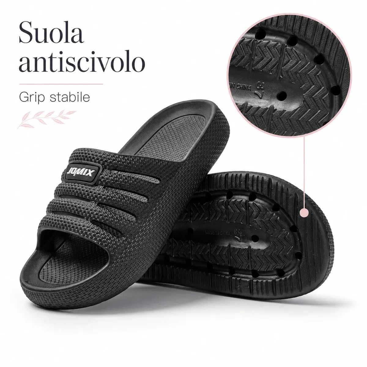 JOMIX Chanclas Mujer Verano Ducha Baño Chanclas Playa Mujer Piscina Mar