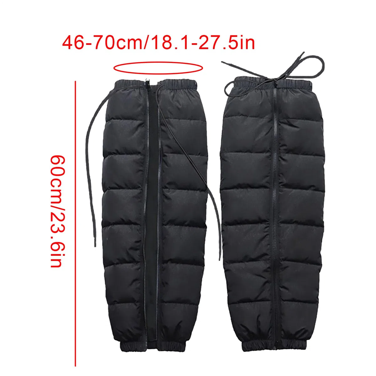 Manga para pierna, impermeable, resistente al viento, protectores de piernas de motocicleta, para motocicleta, esquí, snowboard, ciclismo, deportes al aire libre, bicicleta de invierno