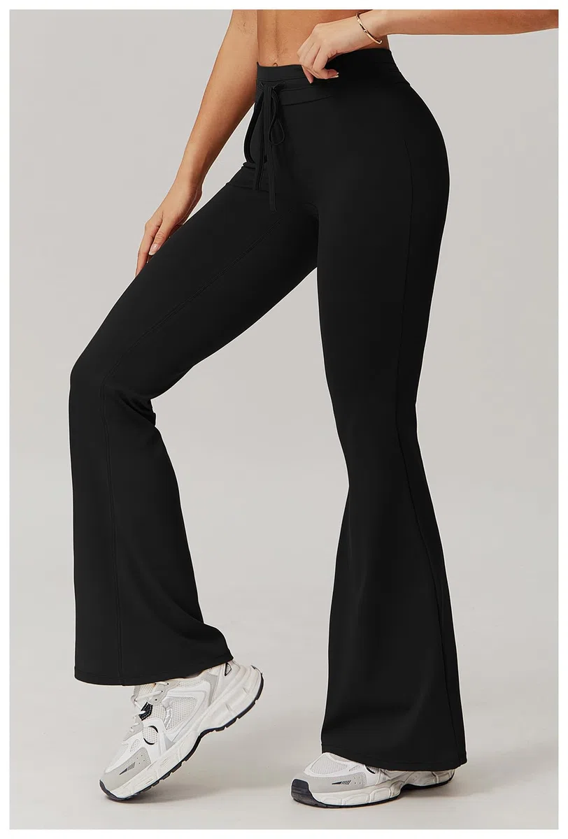 Pantalones de golf para mujer, de cintura alta, elásticos, para viajes, atletismo
