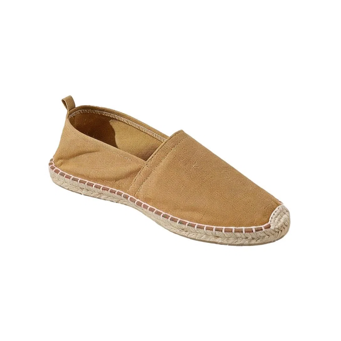 Alpargatas para Hombre Estilo Casual Slip-On Zapatos Cómodos Transpirables Tipo Mocasin Verano, Diseño Ligero y Antideslizante, Ideal para Exterior