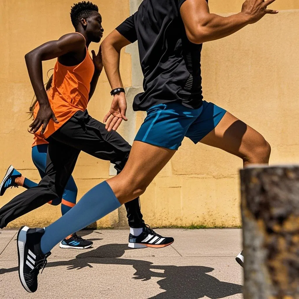 ACTINPUT 3/7 Pares Calcetines de compresión para Mujeres y Hombres 20-25 mmHg es el Mejor atlético, Correr,Escalar Montaña,Vuelo, Viajes, Enfermeras, Edema
