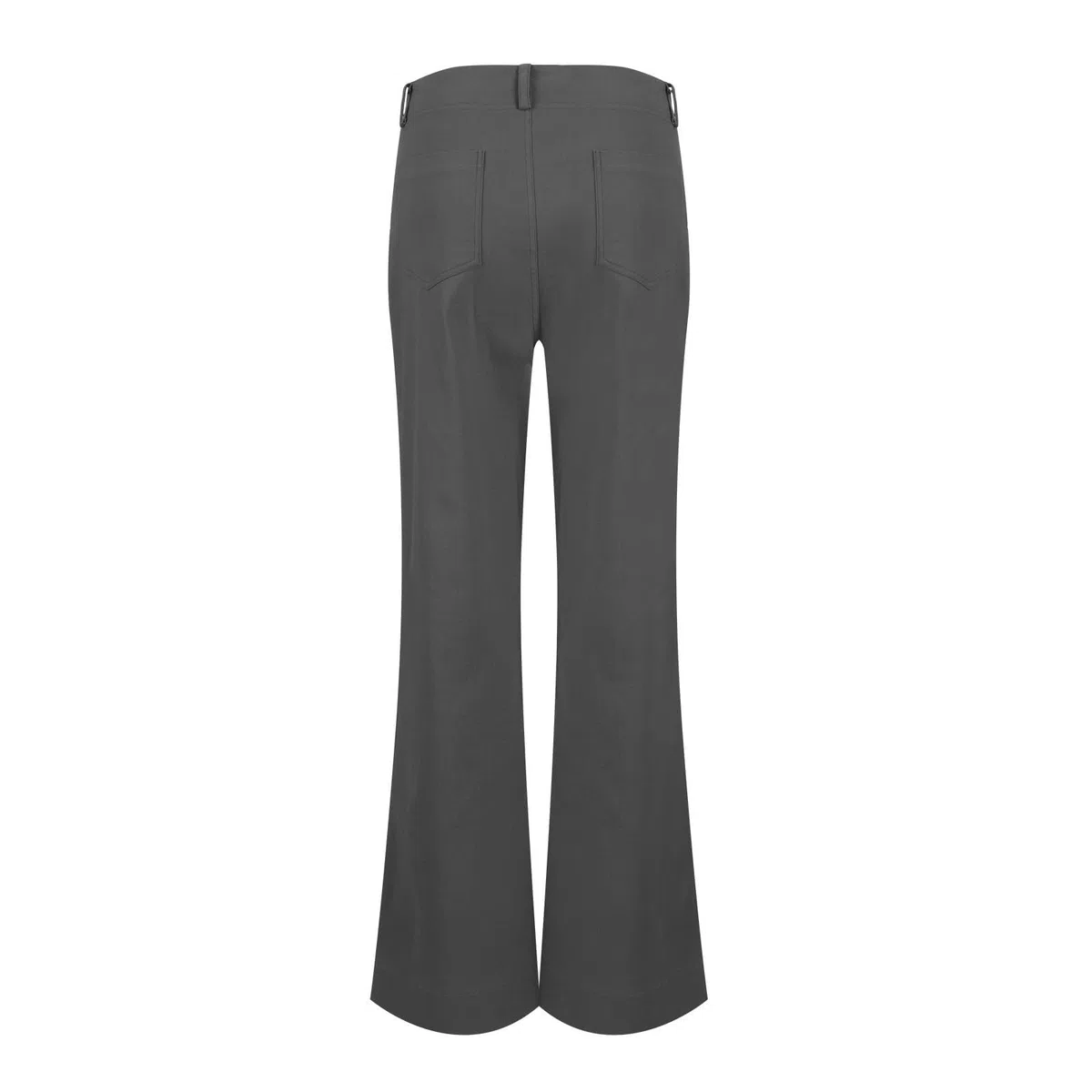 Pantalones acampanados para mujer, cintura baja, elásticos, adelgazantes, con tira de botones, vaqueros ajustados, vintage, pierna ancha, vaqueros con bolsillos, pantalones vaqueros elegantes para