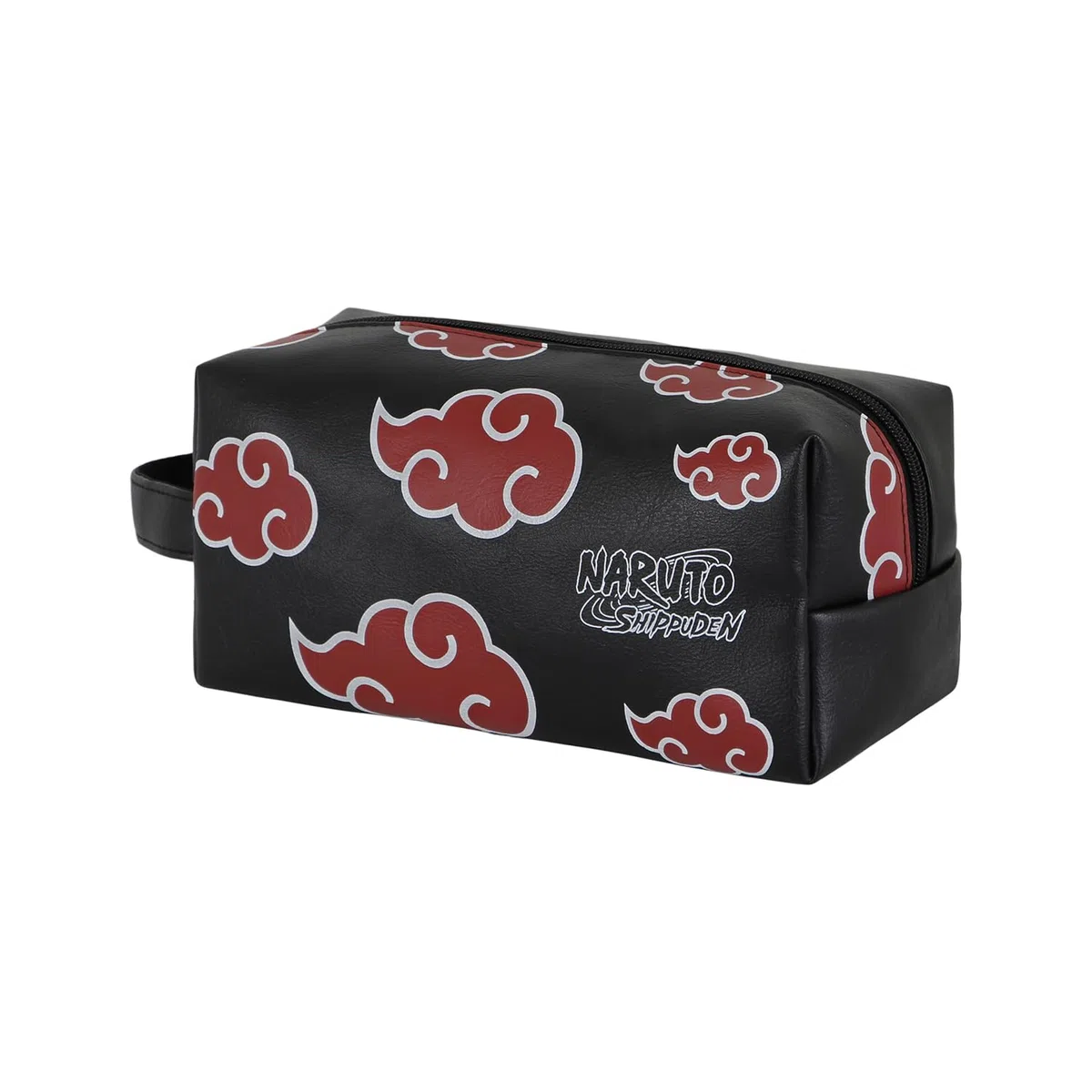 Naruto Clouds-Neceser de Viaje Brick Plus, Negro, 25 x 12 cm