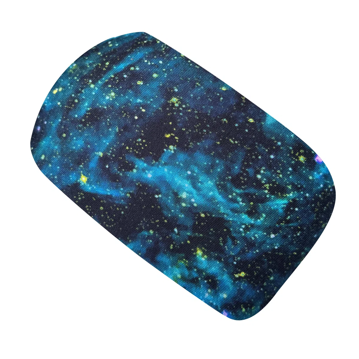Wollhuhn Cinta elástica ecológica para niños/niñas, cómoda de dos capas, muchos diseños (azul espacio/verde)