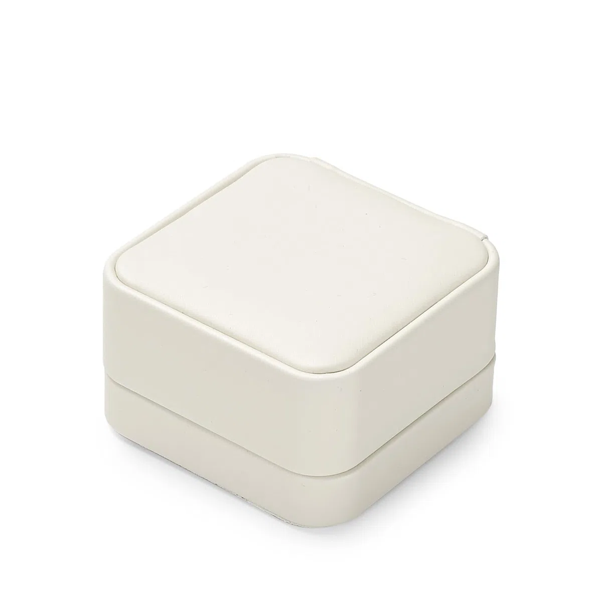 Oirlv Beige Pu Cuero Caja Pendientes,Caja Pendientes Regalo,Earring Box,Para Cumpleaños,San Valentín,Aniversario