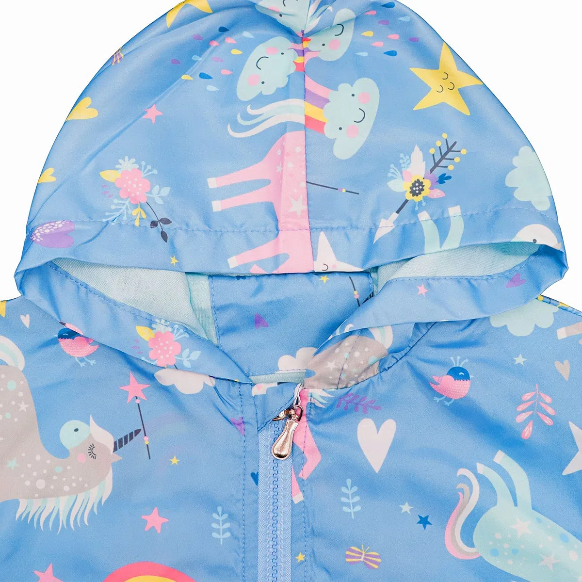 Chaquetas Niñas Cazadora Capucha Abrigos Impermeables Casual Ligero Fino Manga Larga A Prueba de Viento Cortavientos con Cremallera Primavera Otoño Sudadera Chica 1-7 Años