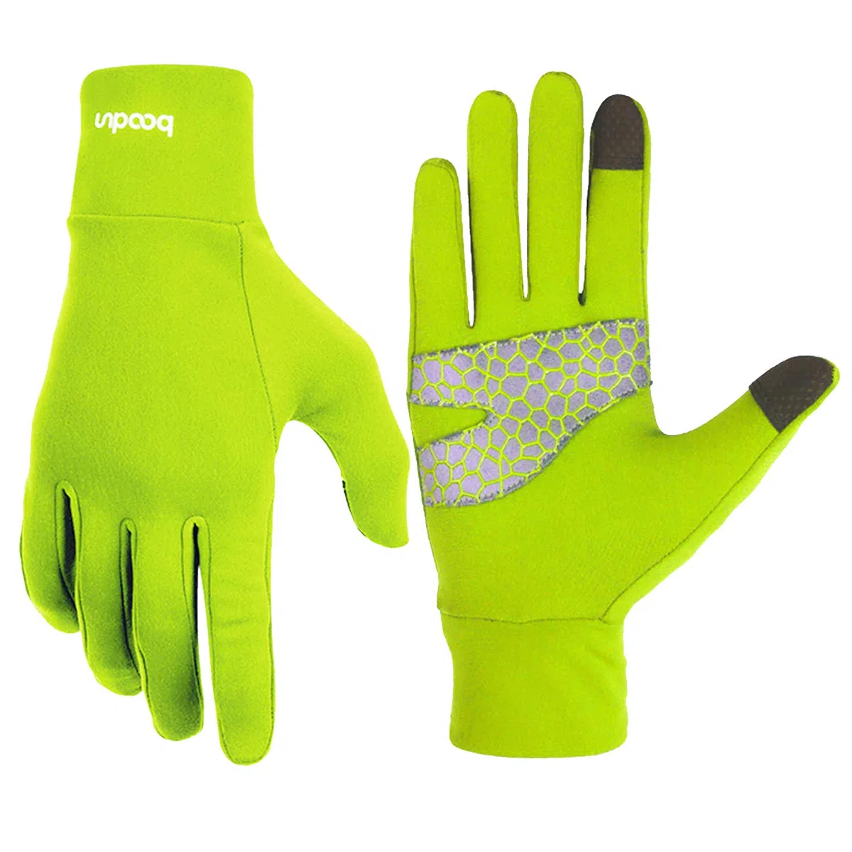 Guantes Deportivos Ligeros, Guantes de Correr, Delgado Guantes Deportivos, Guantes de Correr con Función de Pantalla Táctil