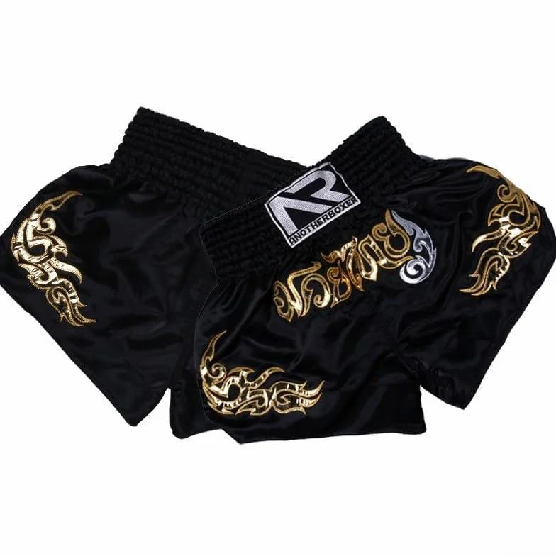 Honseadek Pantalones cortos de entrenamiento unisex para artes marciales mixtas, transpirables y cómodos para kickboxing y fitness