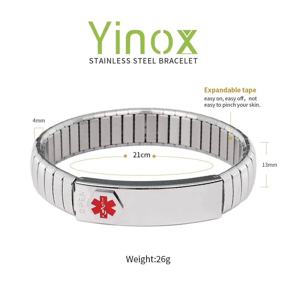 YINOX acero inoxidable Sin piedra
