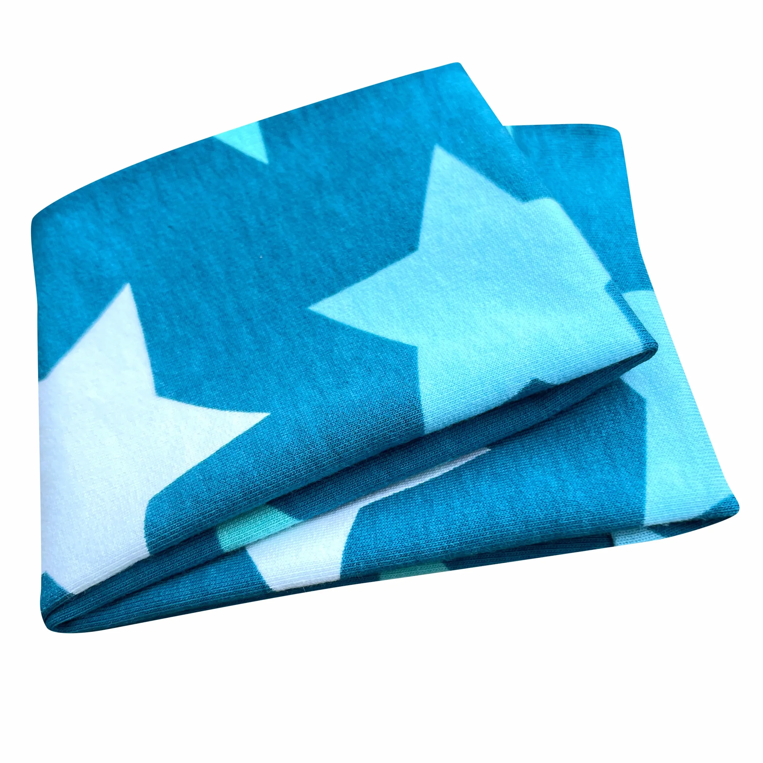 Wollhuhn - Cinta de pelo - para niño Azul Big Stars Petrol Talla única