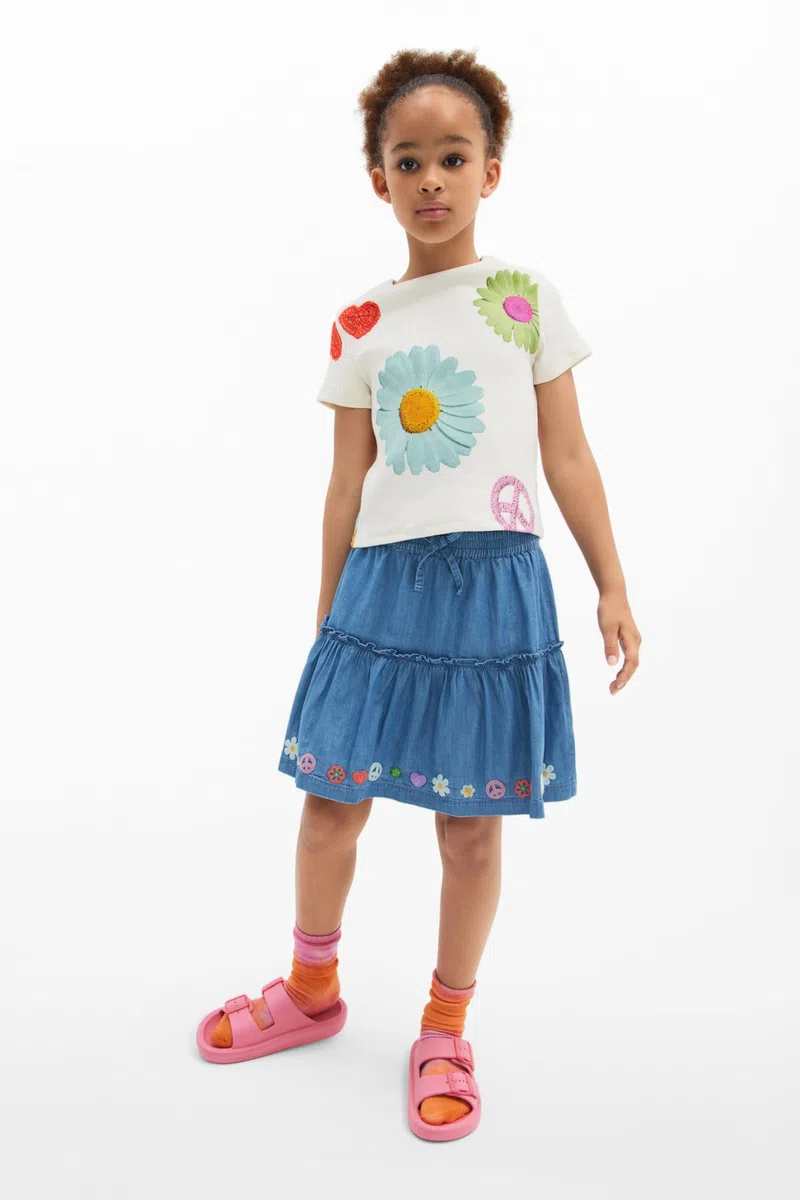 Desigual Skirt_TILA, 5006 Jeans, 3/4