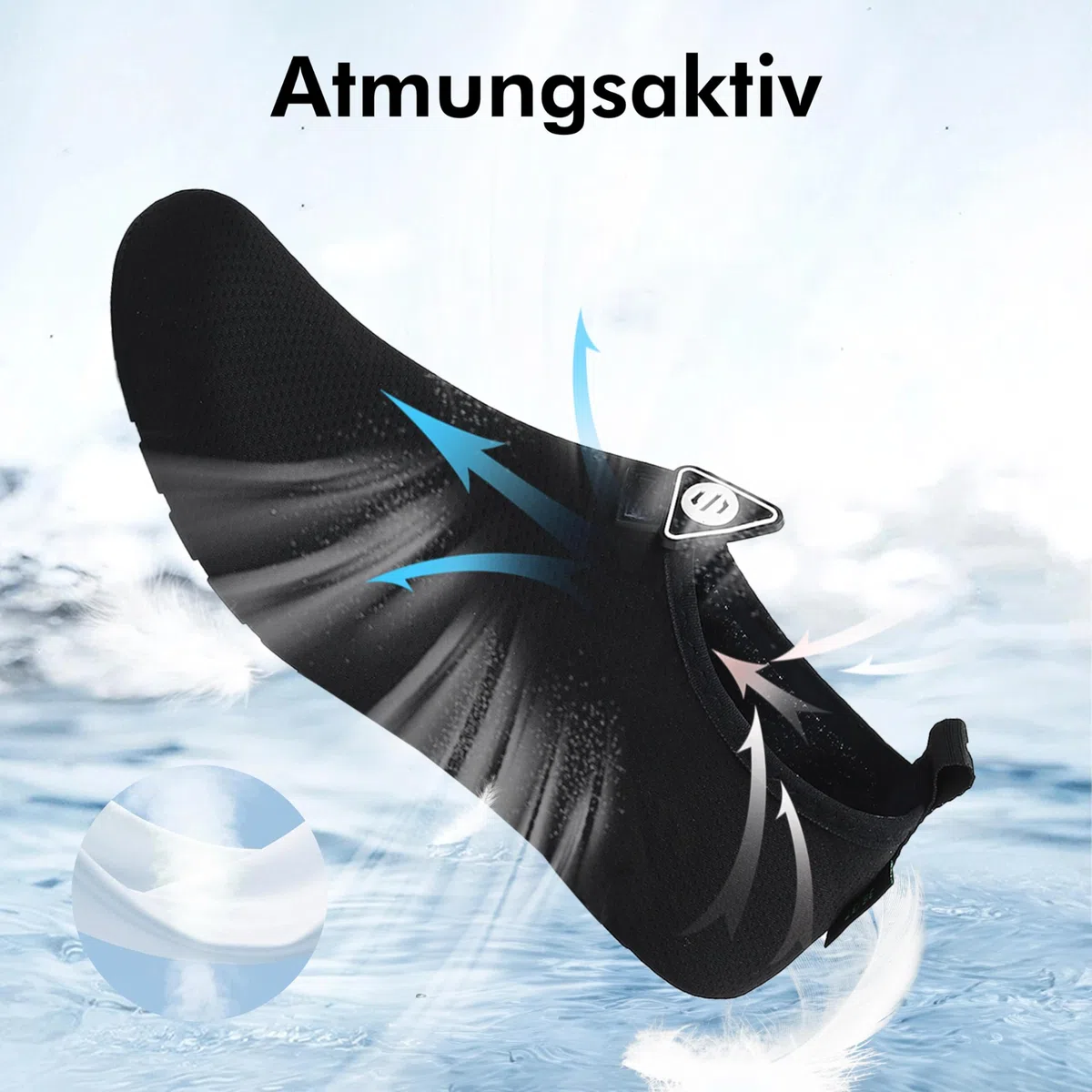 SAGUARO Hombre Mujer Zapatos de Agua Playa Escarpines Zapatillas de Deportes Acuáticos Buceo Surf Snorkel Yoga Piscina Talla 36-47 EU