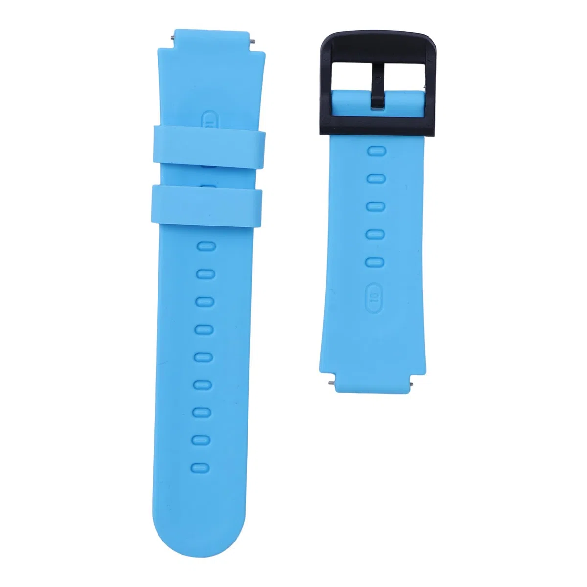 Correa de reloj de silicona ajustable de 16 mm de ancho para niños, correa de reloj impermeable de repuesto