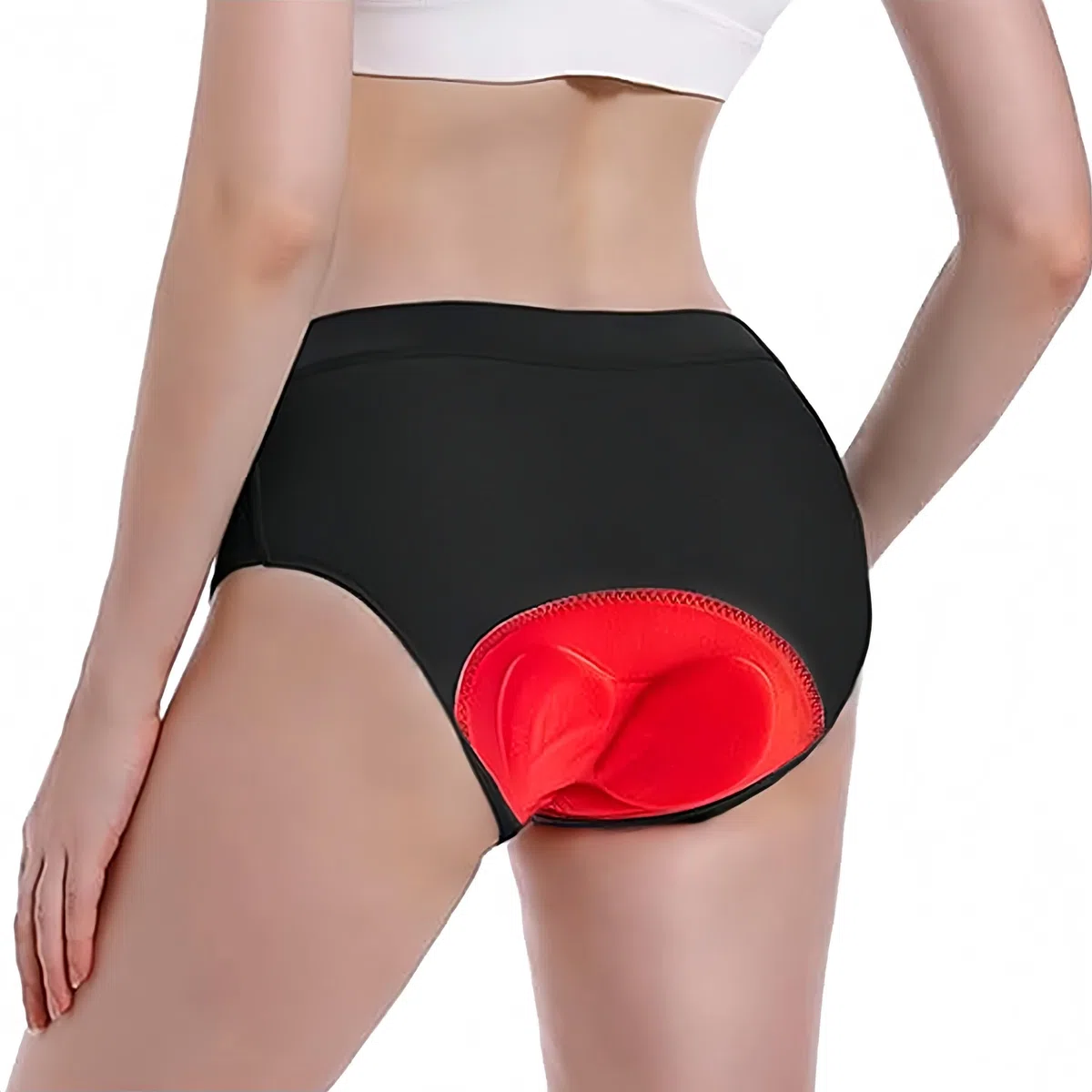 flintronic Pantalon Corto Ciclismo Mujer Acolchado 4D, Calzoncillos Ciclismo Mujer, Elásticos Transpirable Pantalones Cortos de Ciclismo, Pantalon para Ciclismo