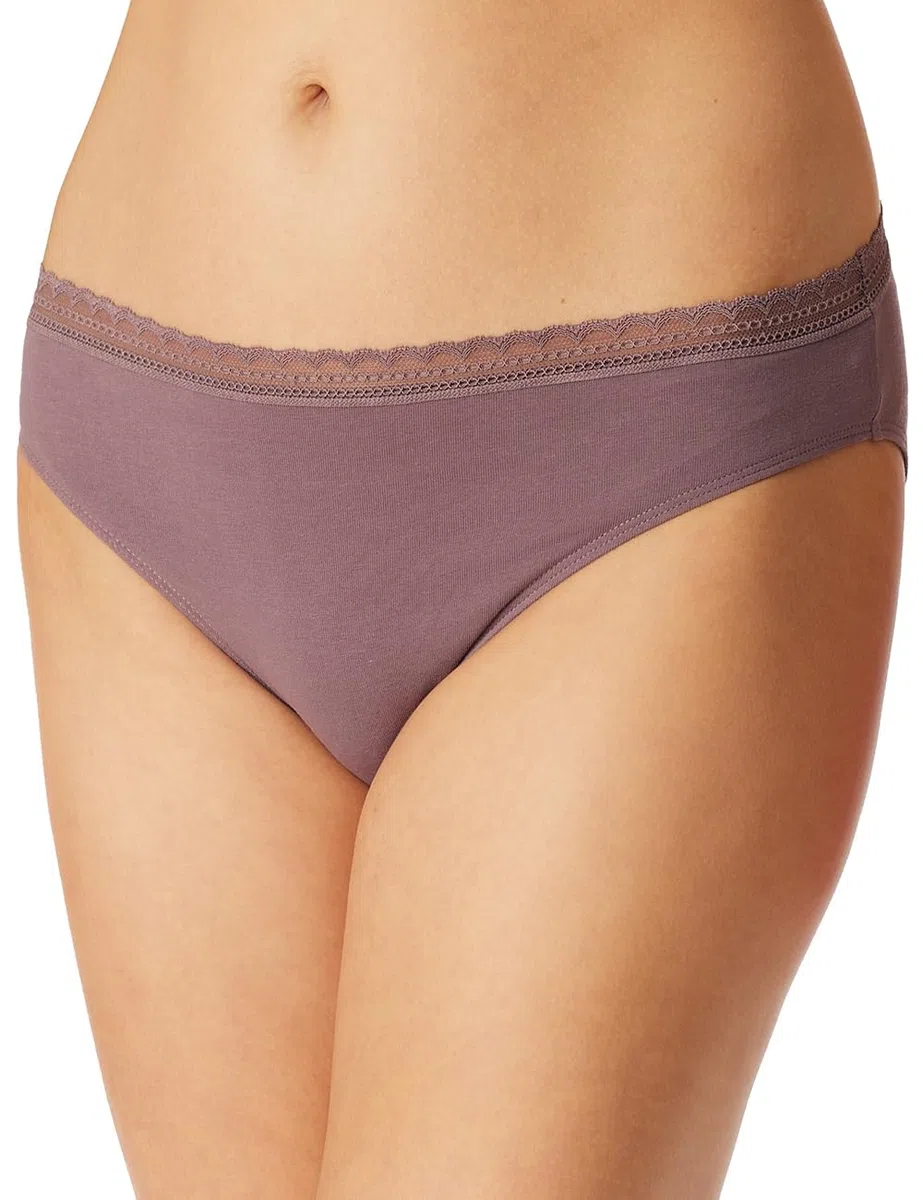 Schiesser Schiesser Damen 3 Pack Slip Unterwäsche Mit Spitze Baumwolle Mix - Multipacks Ropa Interior Mujer (Pack de 3)