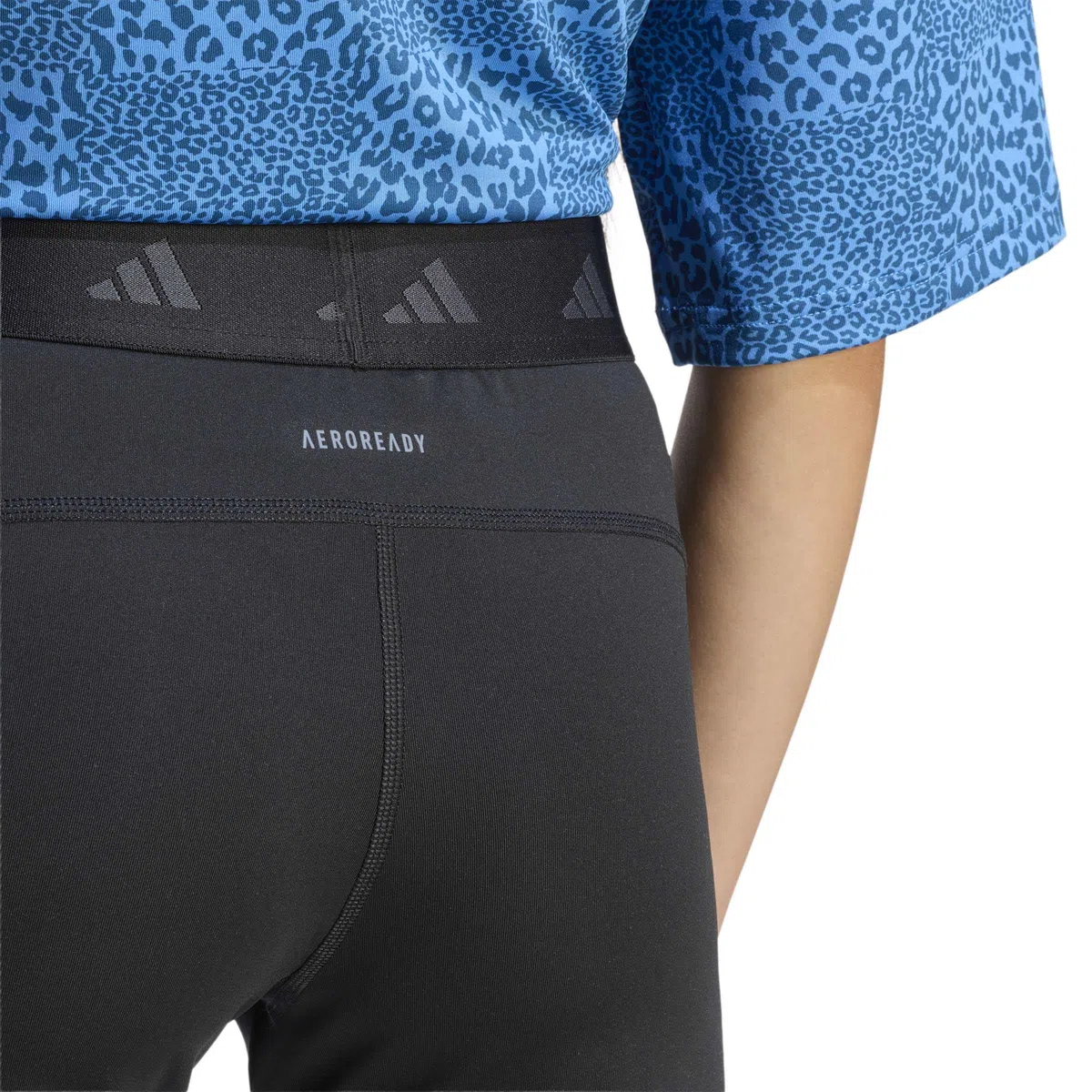 adidas Niños Teamwear Short Tight Laufbekleidung Mallas para Correr Black/Carbon/White - Negro