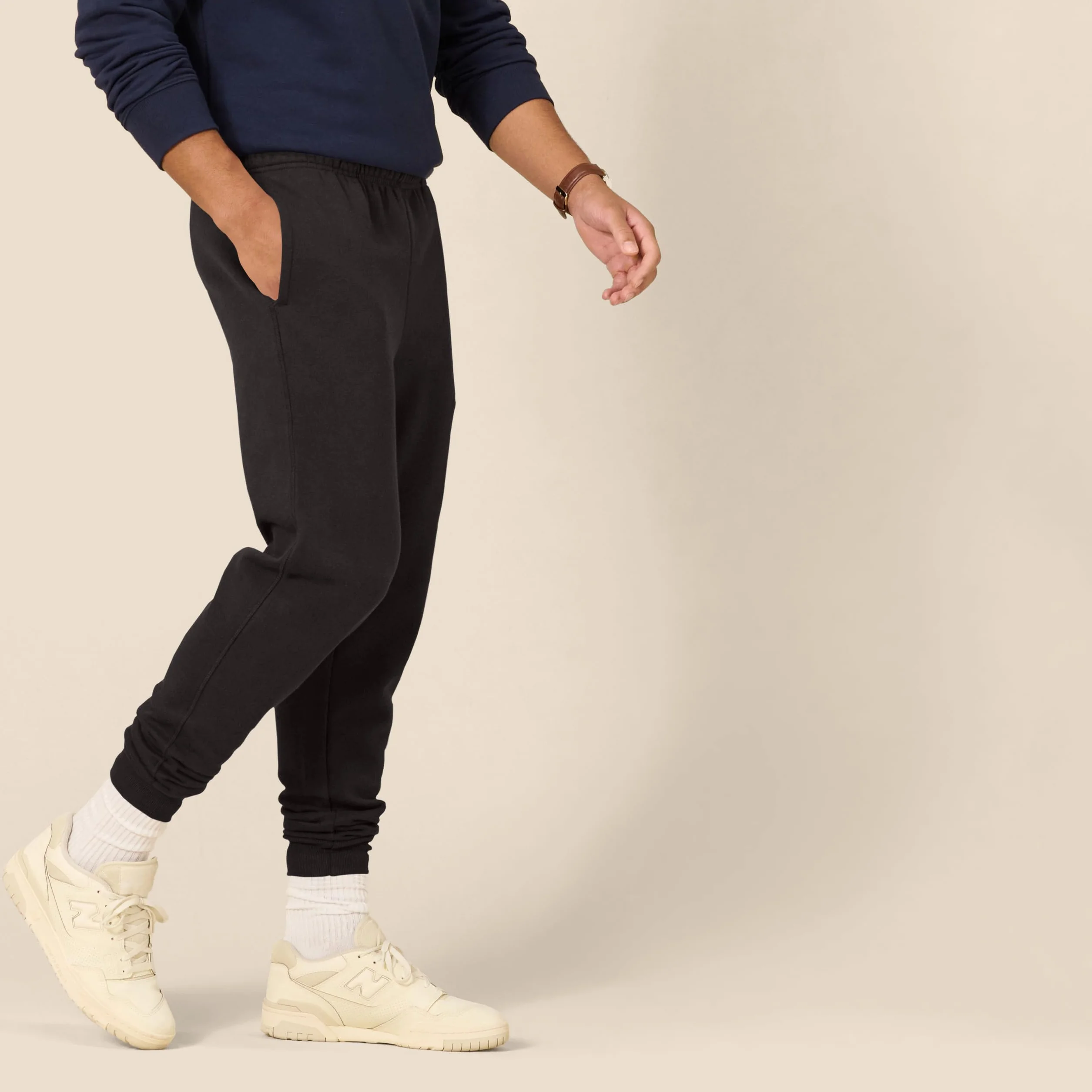 Amazon Essentials Pantalones Deportivos de Forro Polar y Corte Holgado Hombre