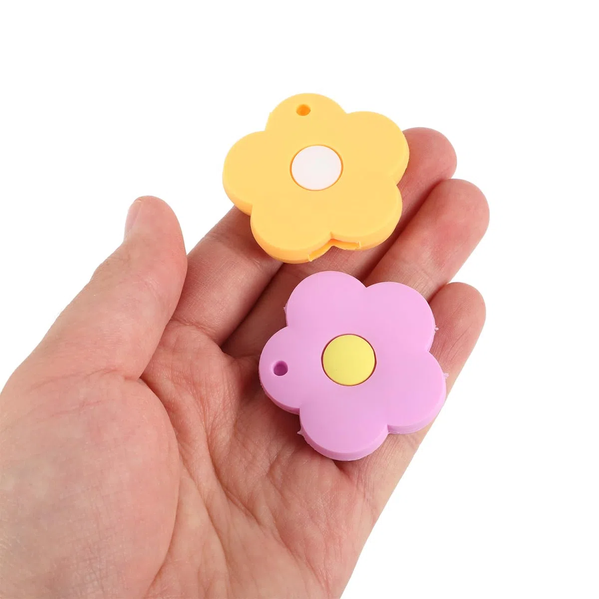 ULTECHNOVO 5 piezas Fundas para Llaves de Silicona Diseño de Flores Protectores Duraderos y Flexibles para Llaves de Casa Cubiertas Coloridas Fáciles de Instalar