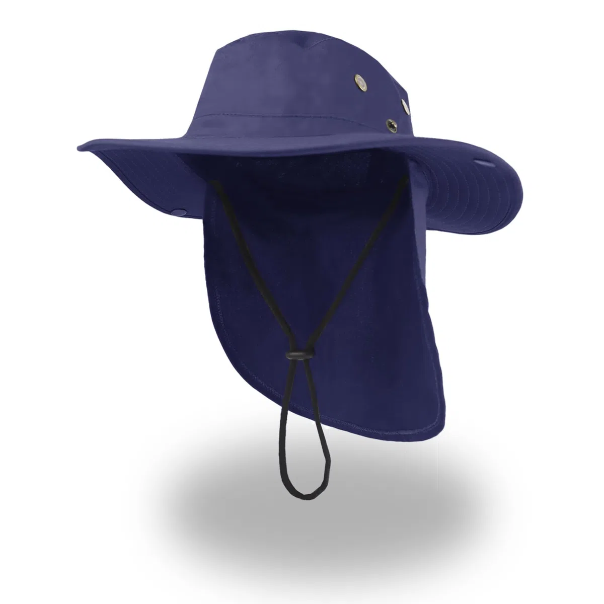 Sombrero de Hombre Sol Pescador Gorras Safari de Pescador Transpirable Protección UPF Cuello para y Plegable Malla Jardinería Trekking Gorro con Orejeras
