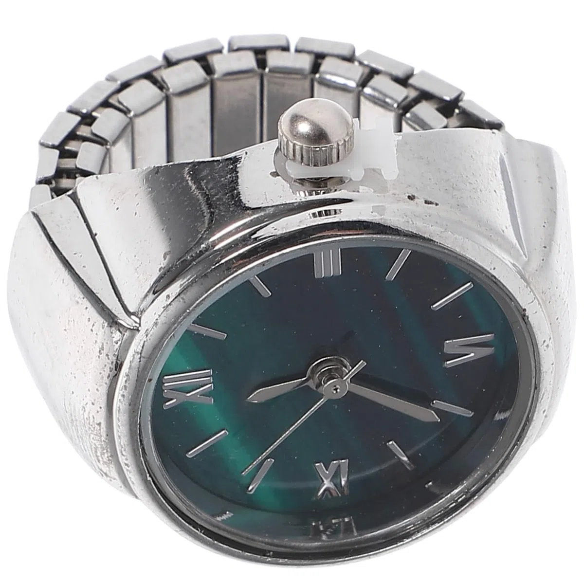 LIFKOME Reloj De Dedo Relojes De Oro Anillo De Los Hombres Pequeño De Oro es De Niña Anillos De Dedo para Hombres De Bolsillo De Anillo De Niñas