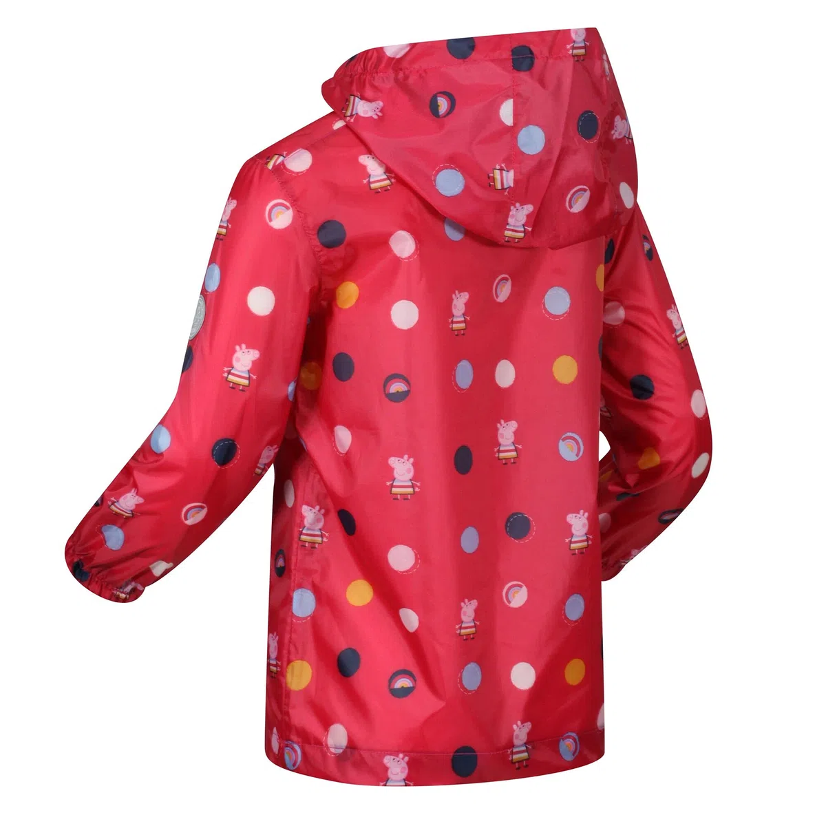 Regatta Peppa Pack-it Chaqueta técnica Peppa Pig Pack-It, impermeable, transpirable, plegable y con capucha Unisex niños (Pack de 1)