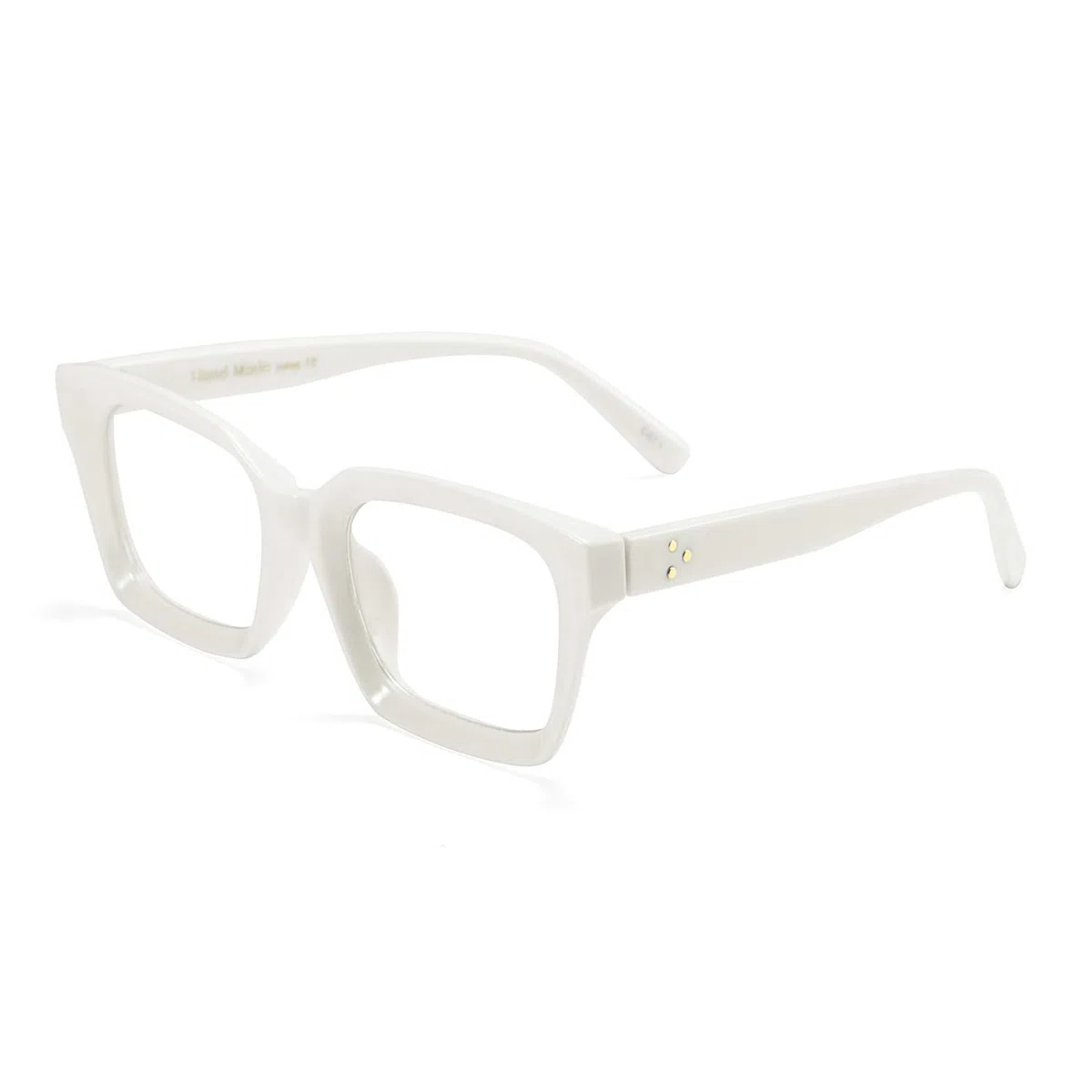 FEISEDY Gafas Cuadradas Clásicas con Lentes Transparentes para Mujeres y Hombres Gafas de Montura Vintage B2461