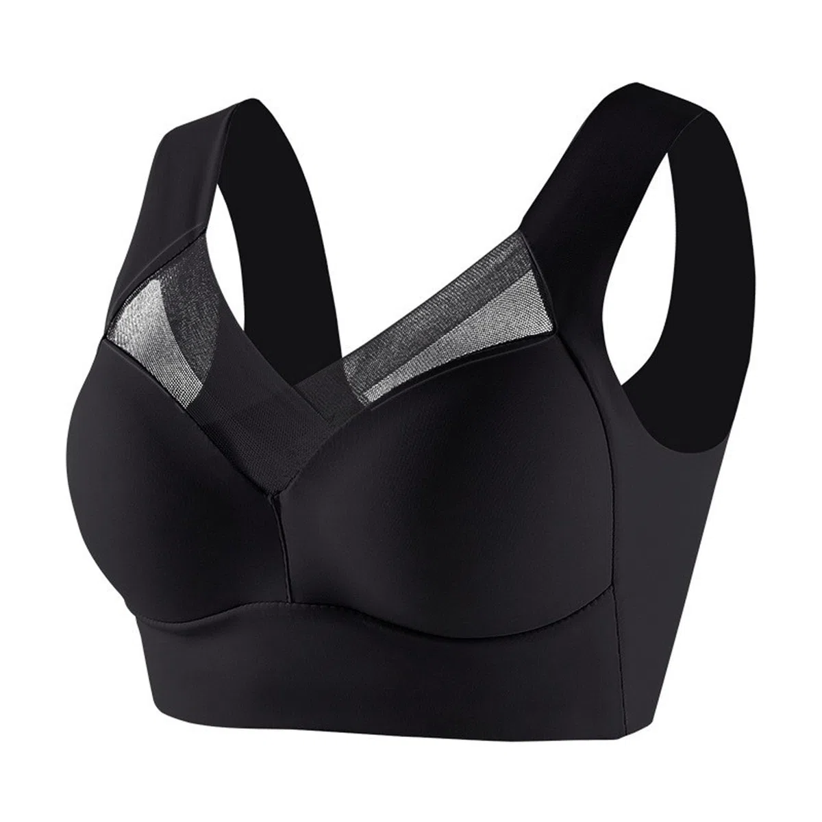 Genérico Sujetador sin Aros Mujer Push up, Bralette con Tirantes Ajustables, diseño sin Costuras con Efecto Reductor y Soporte cómodo para Uso Diario